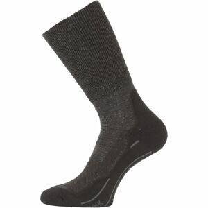 Ponožky Lasting WHK 70% Merino - šedé Velikost: M