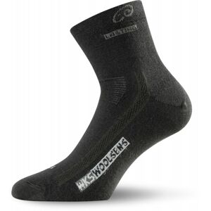 Ponožky Lasting WKS 70% Merino - černé Velikost: M