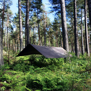 Bivakovací celta / plachta DD HAMMOCKS Tarp 4,5x3m - COYOTE