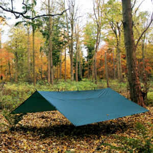 Bivakovací celta / plachta DD HAMMOCKS Tarp 4x4m - OLIVE