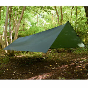 Bivakovací celta / plachta DD HAMMOCKS SuperLight Tarp XL 4,5x2,9m - OLIVE (690g)