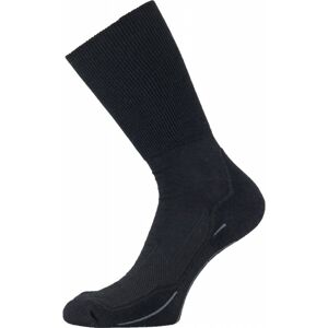 Ponožky Lasting WHK 70% Merino - černé Velikost: M