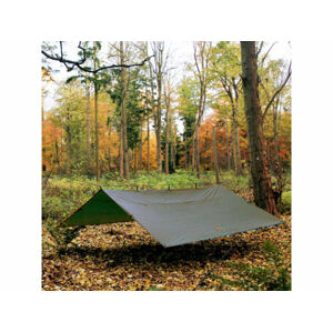 Bivakovací celta / plachta DD HAMMOCKS Tarp 4x4m - COYOTE