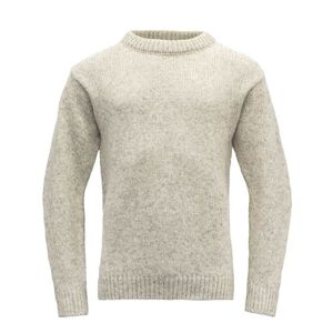 Vlněný svetr DEVOLD Nansen Wool Sweater - Grey Melange Velikost: XS