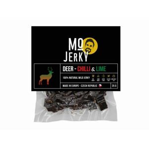 Sušené maso MO JERKY Jelení jerky - Chilli & limetka 25 g