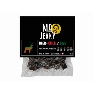 Sušené maso MO JERKY Jelení jerky - Chilli & limetka 25 g