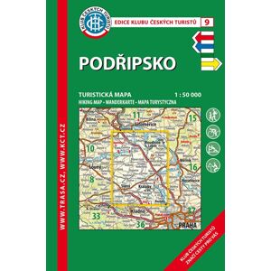 Trasa - KČT Turistická mapa - Podřipsko 5. vydání, 2016