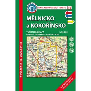 Trasa - KČT Turistická mapa - Mělnicko a Kokořínsko, 8. vydání, 2017