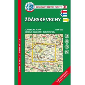 Trasa - KČT Turistická mapa - Žďárské vrchy, 8. vydání, 2021