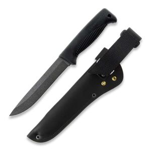Nůž Peltonen Knives Sissipuukko M95 Ranger Knife Black - kožené pouzdro FJP001