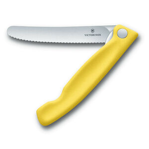 Skládací svačinový nůž VICTORINOX Swiss Classic - žlutý