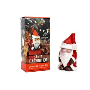 Dárková vyřezávací sada BeaverCraft DIY06 Santa - Santa Carving Hobby Kit