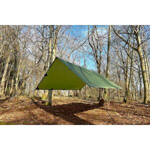 Bivakovací celta / plachta DD HAMMOCKS Tarp 3x3m UV50+ (extra ochrana proti UV záření) - Olive