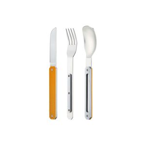 Příborová sada AKINOD Magnetic Straight Cutlery 12H34 Mirror - Aluminium Orange