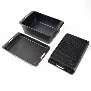 Firebox Outdoors Litinový set Firebox 5-WAY Complete Set Bushcraft Cookware Dutch Oven