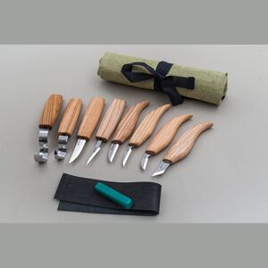 Řezbářský set BeaverCraft S08 - Wood Carving Set of 8 Knives