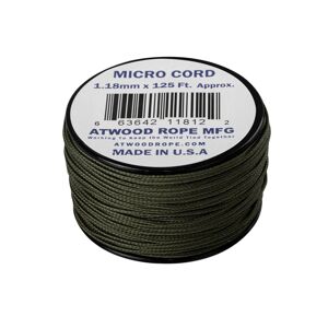 Padáková šňůra Micro Cord ATWOOD ROPE 37,5 m Olive Drab