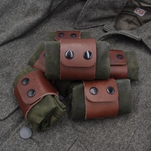 Vandrovní pytlík na opasek JUBÖ Bushcraft WAXED Gathering Pouch