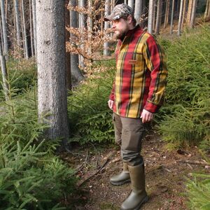 Vlněná košile JUBÖ Bushcraft Wool Shirt Velikost: S