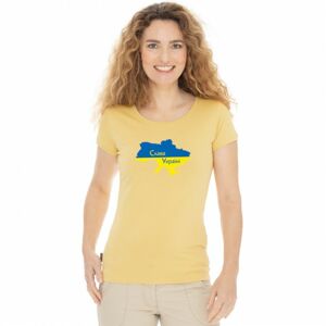 Bushman tričko Help Ukraine W yellow XL