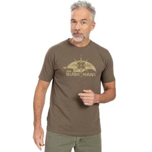 Bushman tričko Barkly dark khaki S