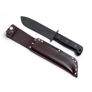 Sheffield Knives Survival Knife Black Handle M.O.D.